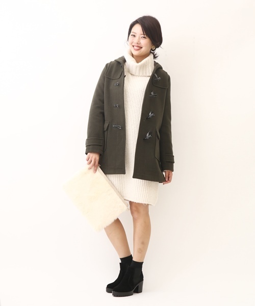 Chico（チコ）の「【who's who Chico】 ウールモッサダッフルコート