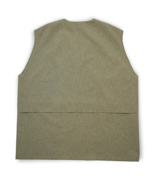 ohta（オータ）の「【ohta 】khaki vest（ベスト・メンズ・カーキ・1）」の2枚目の写真