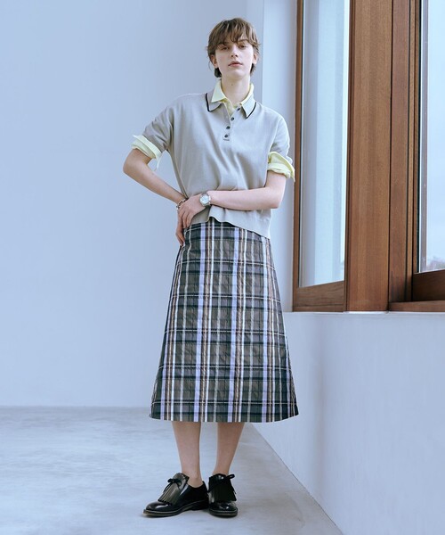 J.PRESS(ジェイプレス)の「【WEB限定・洗える】クラシックピンオックス シャツ(シャツ/ブラウス・レディース・ホワイト系/サックスブルー系/イエロー系・11/9)」の8枚目の写真