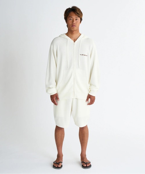 Quiksilver(クイックシルバー)の「DC MALL ZIP HOODIE /クイックシルバージップフーディ・パーカー(パーカー・メンズ・ブラック/ブラウン/ホワイト・SMALL/LARGE/MEDIUM/X-LARGE)」の5枚目の写真