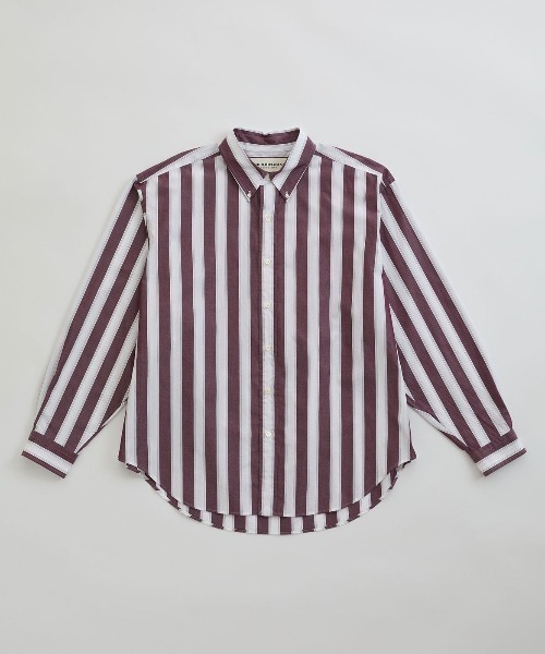 THE SHINZONE daddyシャツ ダディシャツ STRIPED DADDY SHIRT