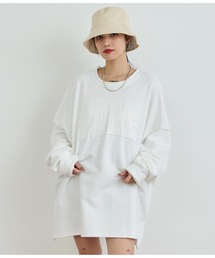 ANAP | ロゴアウトシームトップス(Tシャツ/カットソー)