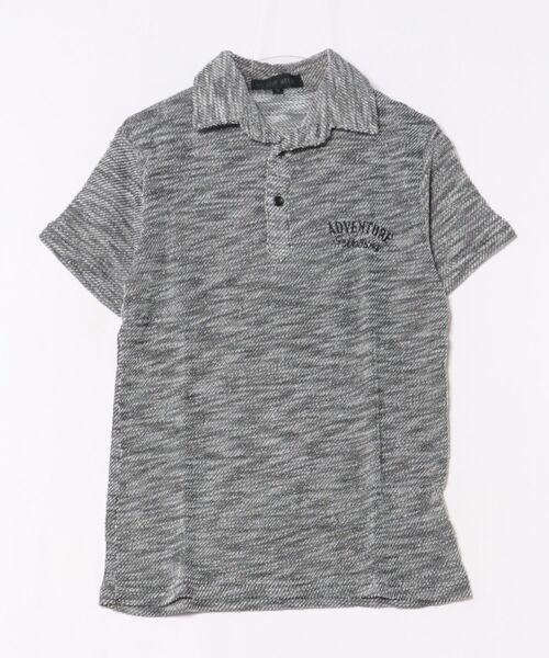 ARCHIVER（アーカイバ）の「【W】【it】【in the attic】刺繍デザインポロ（ポロシャツ・メンズ・ネイビー/ブラック・X-LARGE/MEDIUM/LARGE）」の2枚目の写真