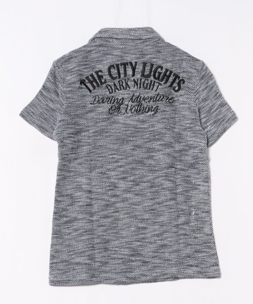 ARCHIVER（アーカイバ）の「【W】【it】【in the attic】刺繍デザインポロ（ポロシャツ・メンズ・ネイビー/ブラック・X-LARGE/MEDIUM/LARGE）」の3枚目の写真