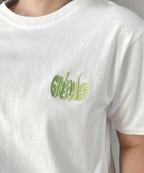 andme(アンドミー)の「フルーツロゴミニTシャツ(Tシャツ/カットソー・レディース・ホワイト系その他/ホワイト系その他2/ホワイト系その他3・M)」の8枚目の写真