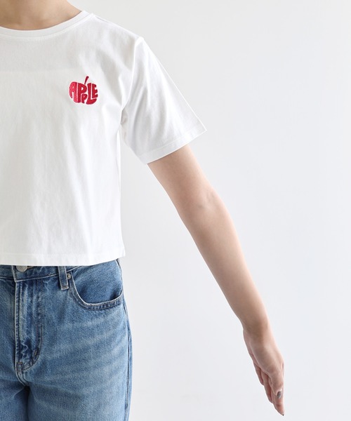 andme(アンドミー)の「フルーツロゴミニTシャツ(Tシャツ/カットソー・レディース・ホワイト系その他/ホワイト系その他2/ホワイト系その他3・M)」の19枚目の写真