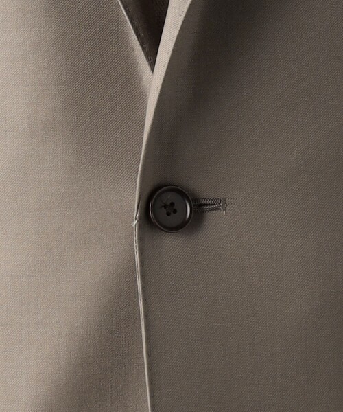 UNITED ARROWS(ユナイテッドアローズ)の「Vitale Barberis Canonico ツイル シングル3ボタン スーツ MC-MODEL(スーツセット・メンズ・モカ・44/46/48/50)」の11枚目の写真