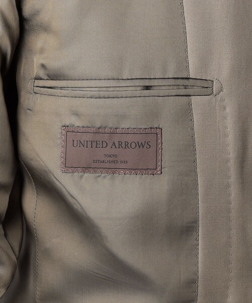 UNITED ARROWS(ユナイテッドアローズ)の「Vitale Barberis Canonico ツイル シングル3ボタン スーツ MC-MODEL(スーツセット・メンズ・モカ・44/46/48/50)」の5枚目の写真
