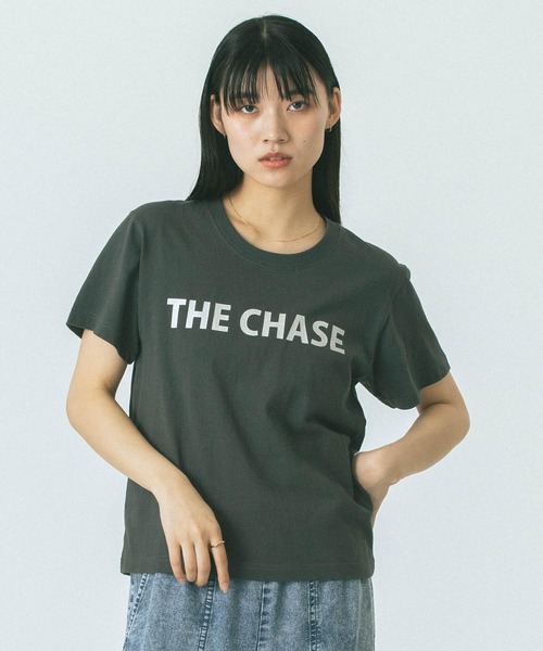 ROSE BUD(ローズバッド)の「【WEB・一部店舗限定】PRINT S/S TEE(Tシャツ/カットソー・レディース・ブラック/ホワイト/グレー・ONE SIZE)」の2枚目の写真