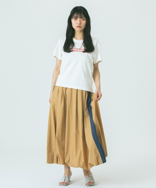 ROSE BUD(ローズバッド)の「【WEB・一部店舗限定】PRINT S/S TEE(Tシャツ/カットソー・レディース・ブラック/ホワイト/グレー・ONE SIZE)」の22枚目の写真