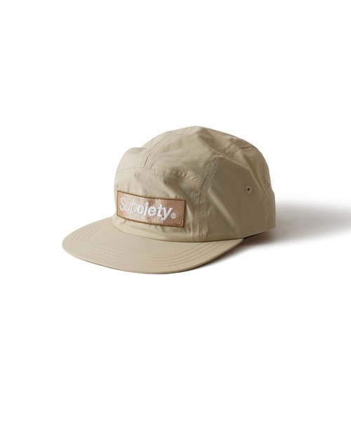 Subciety(サブサエティ)の「Box logo camp cap(キャップ・メンズ・ブルー/ブラック/ベージュ・FREE)」の8枚目の写真
