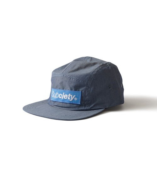 Subciety(サブサエティ)の「Box logo camp cap(キャップ・メンズ・ブルー/ブラック/ベージュ・FREE)」の9枚目の写真