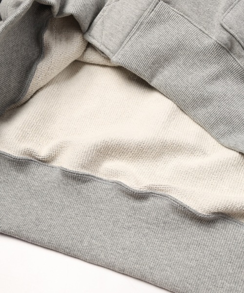 DISCOVERED（ディスカバード）の「B-7 SWEAT ZIP HOODIE（パーカー・メンズ・ブラック/グレー・3/1）」の12枚目の写真