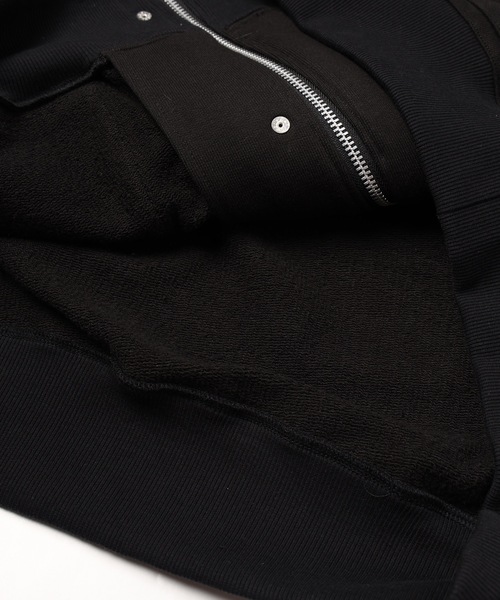 DISCOVERED（ディスカバード）の「B-7 SWEAT ZIP HOODIE（パーカー・メンズ・ブラック/グレー・3/1）」の19枚目の写真
