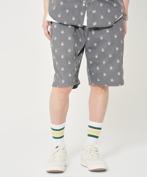 CORISCO(コリスコ)の「ツイル アニマルプリントショーツ(M1)(その他パンツ・メンズ・その他1/その他2/その他3・MEDIUM/LARGE/X-LARGE)」の2枚目の写真