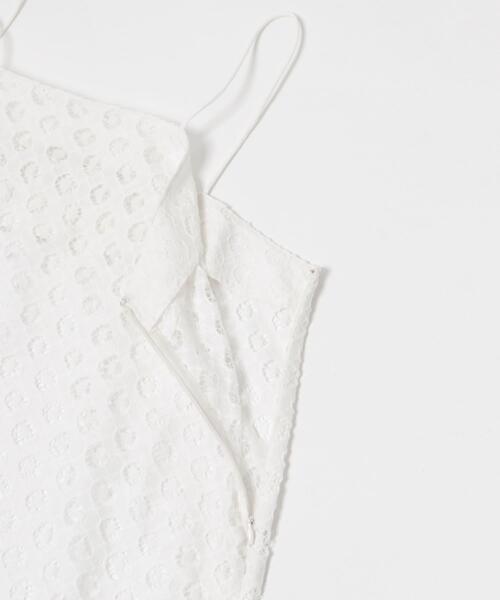 URBAN RESEARCH（アーバンリサーチ）の「インドレースベアキャミワンピース（ワンピース・レディース・オフホワイト/ブラック・FREE）」の11枚目の写真