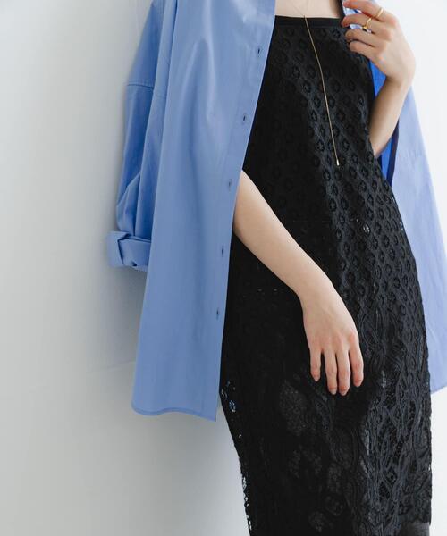 URBAN RESEARCH（アーバンリサーチ）の「インドレースベアキャミワンピース（ワンピース・レディース・オフホワイト/ブラック・FREE）」の20枚目の写真