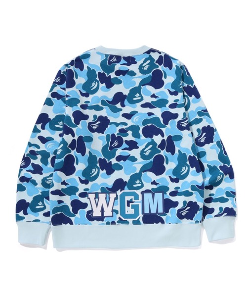 A BATHING APE(アベイシングエイプ)の「ABC CAMO SHARK CREWNECK SWEATSHIRT(スウェット・メンズ・ブルー/グリーン/ピンク・X-LARGE/LARGE/MEDIUM/XX-LARGE/SMALL/XXX-LARGE)」の5枚目の写真