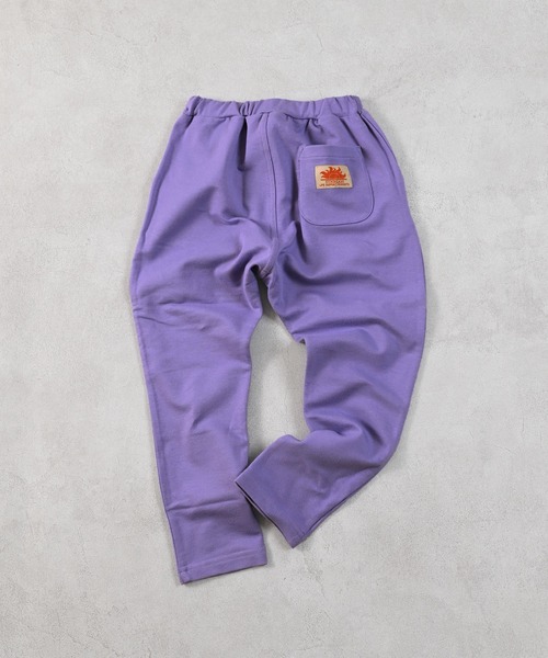 Life Support Products（ライフサポートプロダクツ）の「【26年春夏新色】【防汚加工】ストレッチパンツ（スウェットパンツ・キッズ・マスタード/ラベンダー/オレンジ/ライトグリーン/杢グレー/ターコイズブルー/ブラック/ライトブルー/カーキ/チャコール/ライトピンク/テラコッタ/パープル/ライトブラウン/レッド/グリーン/ネイビー・80/90/95/100/110/120/130）」の13枚目の写真