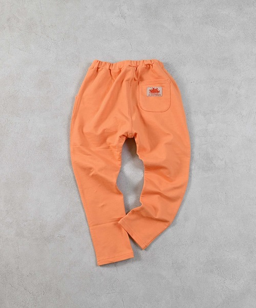 Life Support Products（ライフサポートプロダクツ）の「【26年春夏新色】【防汚加工】ストレッチパンツ（スウェットパンツ・キッズ・マスタード/ラベンダー/オレンジ/ライトグリーン/杢グレー/ターコイズブルー/ブラック/ライトブルー/カーキ/チャコール/ライトピンク/テラコッタ/パープル/ライトブラウン/レッド/グリーン/ネイビー・80/90/95/100/110/120/130）」の17枚目の写真