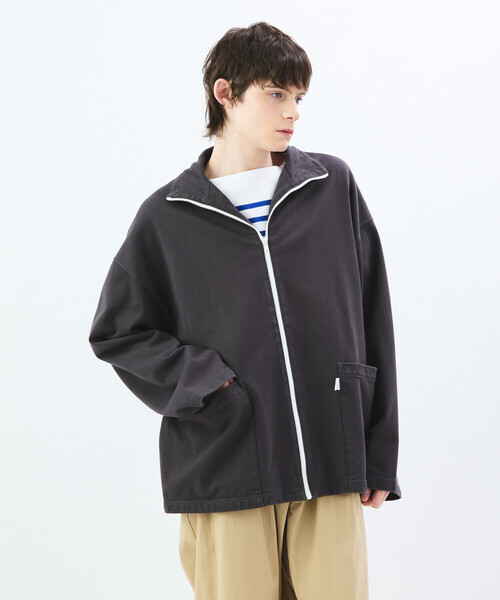 ORCIVAL | コットンジャージー ジップブルゾン MEN