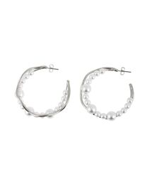 EVRIS | PEARL MIX HOOPピアス(ピアス（両耳用）)