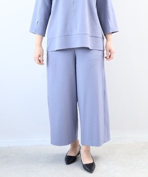【L～5L 大きいサイズ】【セットアップ】ドライツイルワイドストレートパンツ
