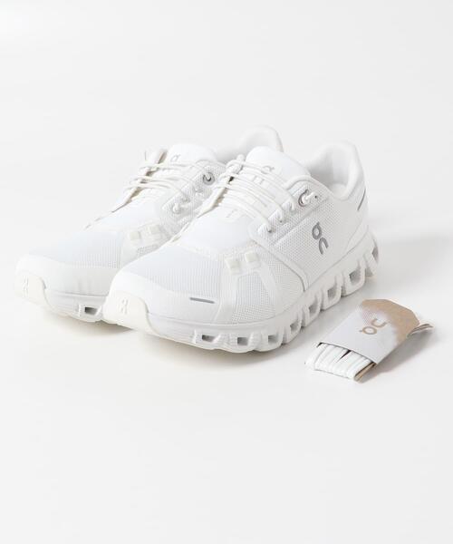 On（オン）の「On　Cloud 6（スニーカー・メンズ・グレー/ホワイト/ブラック・27/26/28）」の6枚目の写真