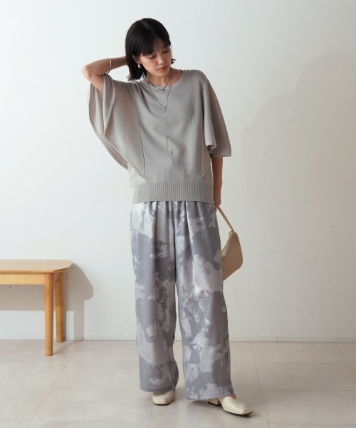 Bou Jeloud（ブージュルード）の「シャイニーパンツ（その他パンツ・レディース・グレー/ブラウン・38）」の10枚目の写真