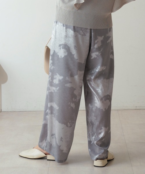 Bou Jeloud（ブージュルード）の「シャイニーパンツ（その他パンツ・レディース・グレー/ブラウン・38）」の11枚目の写真