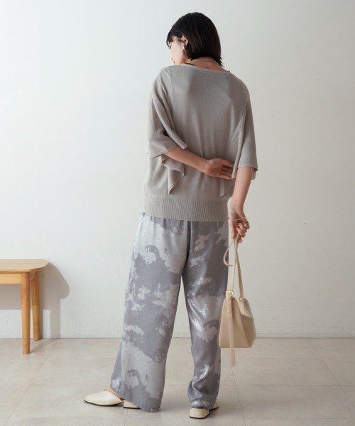 Bou Jeloud（ブージュルード）の「シャイニーパンツ（その他パンツ・レディース・グレー/ブラウン・38）」の12枚目の写真