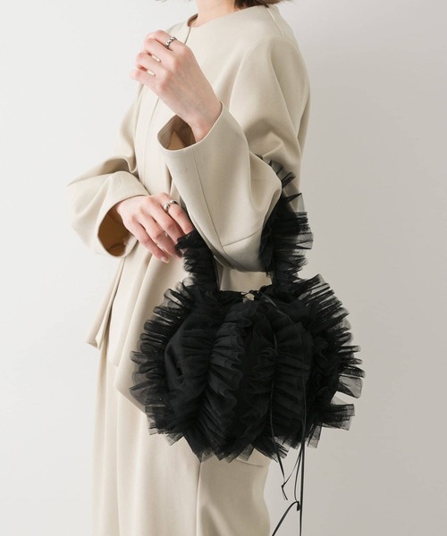 チュールバック セール】チュールハンドバッグ（ハンドバッグ）｜SENSE OF PLACE by