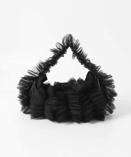 SENSE OF PLACE by URBAN RESEARCH（センスオブプレイスバイアーバンリサーチ）の「チュールハンドバッグ（ハンドバッグ・レディース・ミント/アイボリー/ブラック・ONE）」の22枚目の写真