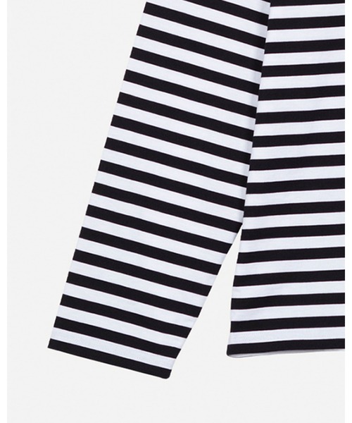 marimekko(マリメッコ)の「Tasaraita unisex / shirt(Tシャツ/カットソー・レディース・ブラック・X-SMALL/SMALL/MEDIUM/LARGE/X-LARGE)」の8枚目の写真