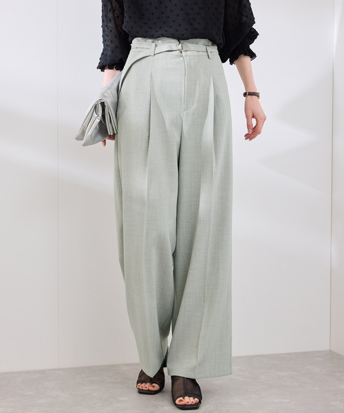 セール】【抗菌防臭・接触冷感・UVカット】カナパハイウエストパンツ