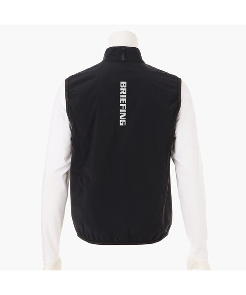 BRIEFING（ブリーフィング）の「【BRIEFING GOLF／ブリーフィングゴルフ】MEN’S REFLECTIVE LOGO WIND VEST（ナイロンジャケット・メンズ・ブラック・M/L）」の12枚目の写真