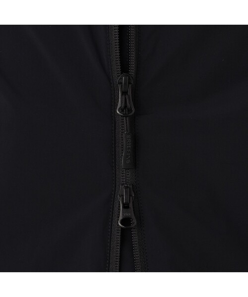 BRIEFING（ブリーフィング）の「【BRIEFING GOLF／ブリーフィングゴルフ】MEN’S REFLECTIVE LOGO WIND VEST（ナイロンジャケット・メンズ・ブラック・M/L）」の3枚目の写真