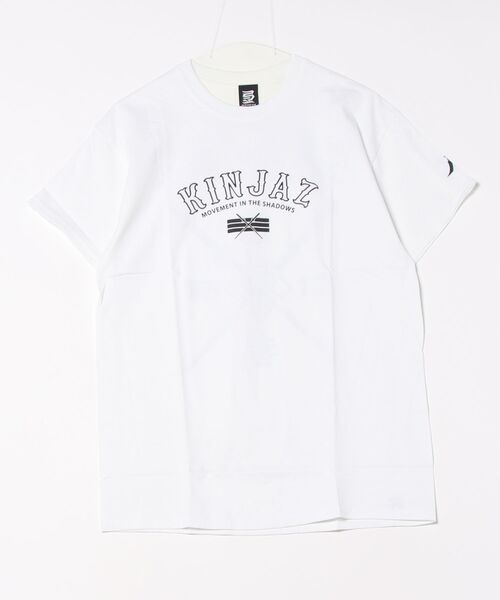 ARCHIVER(アーカイバ)の「【RS】【KINJAZ】Graphic T(Tシャツ/カットソー・メンズ・ホワイト・MEDIUM)」の1枚目の写真