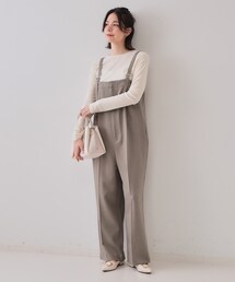 OPAQUE.CLIP | ベアサロペット【洗濯機洗い可】(サロペット/オーバーオール)