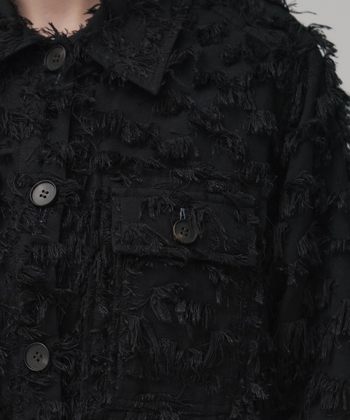 PUBLIC TOKYO（パブリックトウキョウ）の「フェザーJQワークシャツ（シャツ/ブラウス・レディース・ブラック/ホワイト・FREE）」の21枚目の写真