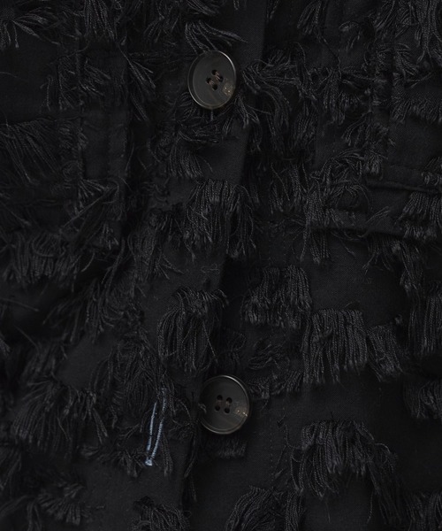 PUBLIC TOKYO（パブリックトウキョウ）の「フェザーJQワークシャツ（シャツ/ブラウス・レディース・ブラック/ホワイト・FREE）」の19枚目の写真