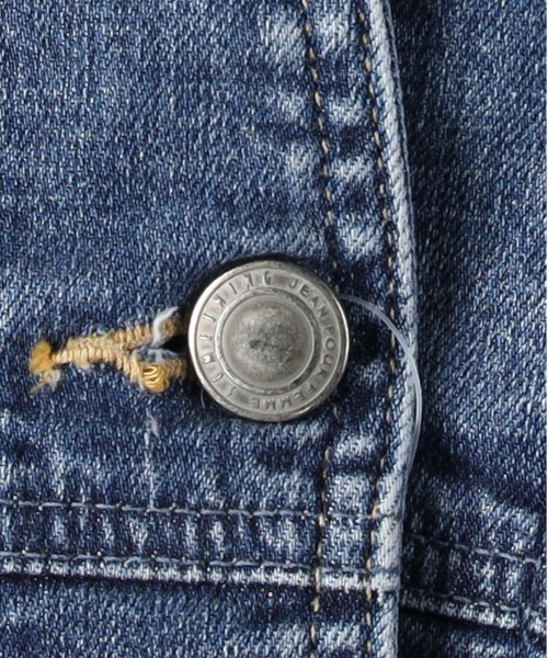 SOMETHING（サムシング）の「【SOMETHING】2WAYペプラムビスチェ/セットアップ対応（その他トップス・レディース・ダークインディゴブルー・フリー）」の11枚目の写真