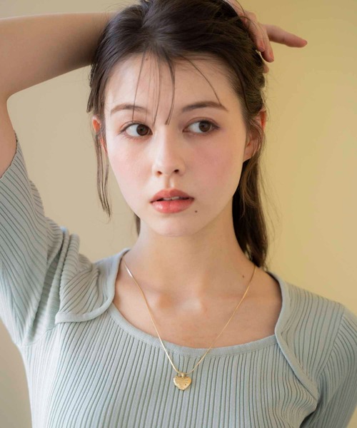 NOELA（ノエラ）の「ハートモチーフネックレス（ネックレス・レディース・シルバー/ゴールド・フリー）」の6枚目の写真