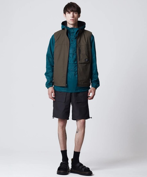 TAION（タイオン）の「【TAION(タイオン)】〈ユニセックス〉ノンダウン マウンテン リバーシブル Wジップ ベスト（ベスト・メンズ・グリーン系6/ブラック系その他/ブラック×パープル/スカイブルー系/ネイビー系9/ネイビー系5・L/S/M）」の22枚目の写真