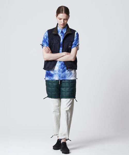 TAION（タイオン）の「【TAION(タイオン)】〈ユニセックス〉ノンダウン マウンテン リバーシブル Wジップ ベスト（ベスト・メンズ・グリーン系6/ブラック系その他/ブラック×パープル/スカイブルー系/ネイビー系9/ネイビー系5・L/S/M）」の20枚目の写真