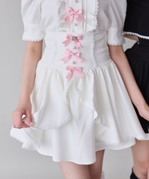 DearMyLove（ディアマイラブ）の「フロントラッフルコルセットスカート（スカート）」