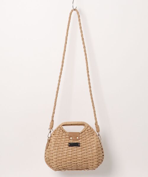 GAIMO（ガイモ）の「【GAIMO/ガイモ】かごバッグ　2WAY（ショルダーバッグ・レディース・ナチュラル・FREE）」の2枚目の写真