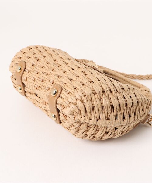 GAIMO（ガイモ）の「【GAIMO/ガイモ】かごバッグ　2WAY（ショルダーバッグ・レディース・ナチュラル・FREE）」の3枚目の写真