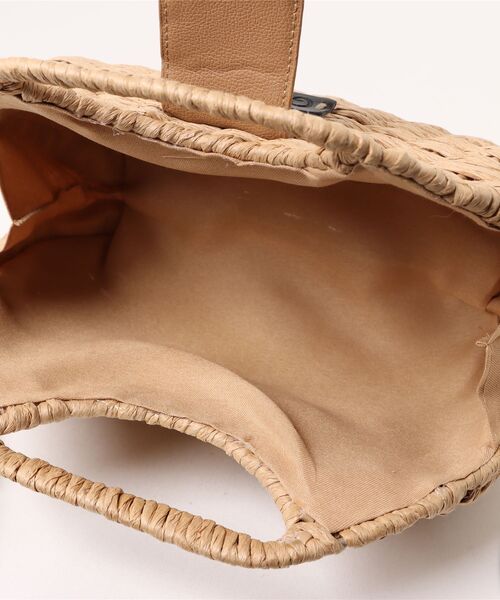 GAIMO（ガイモ）の「【GAIMO/ガイモ】かごバッグ　2WAY（ショルダーバッグ・レディース・ナチュラル・FREE）」の4枚目の写真