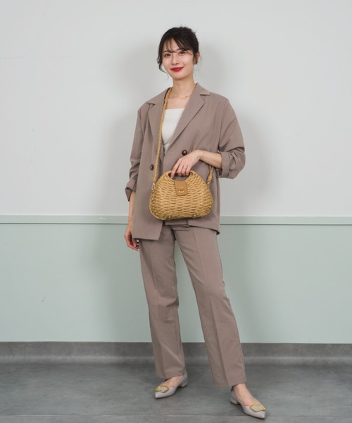 GAIMO（ガイモ）の「【GAIMO/ガイモ】かごバッグ　2WAY（ショルダーバッグ・レディース・ナチュラル・FREE）」の14枚目の写真